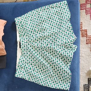 J. Crew Collection Women Size 2 Honeypie Bee & Hearts Shorts lined Style…